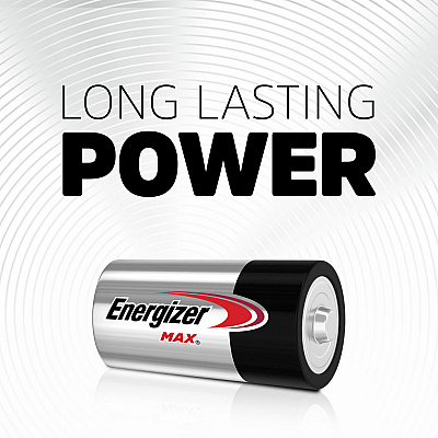Energizer MAX Alkaline C Batteries, 8 Pack (EVEE93FP8)