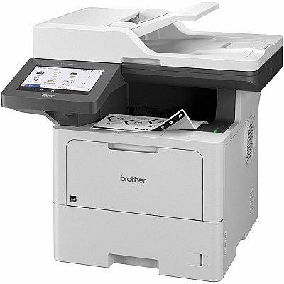 Brother MFC-L6810DW Enterprise Monochrome Laser All-in-One Printer with Low-cost Printing, Large Paper Capacity, Wireless Networking, Advanced Security Features, and Duplex Print, Scan, and Copy