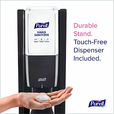 PURELL ES10 Floor Stand with Automatic Dispenser (GOJ8214DS)