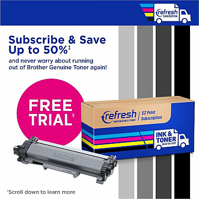 Brother Genuine TN830 Standard Yield Black Toner Cartridge