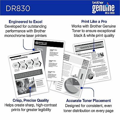 Brother Genuine DR830 Drum Unit