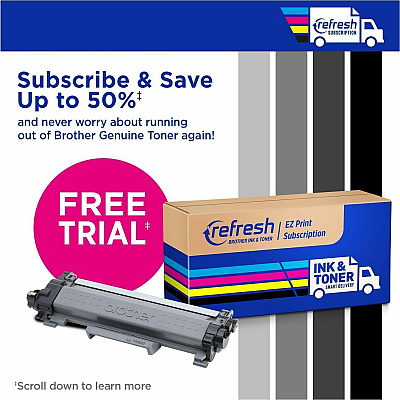 Brother Genuine TN830XL 2PK High Yield Black Toner Cartridge Twin-Pack
