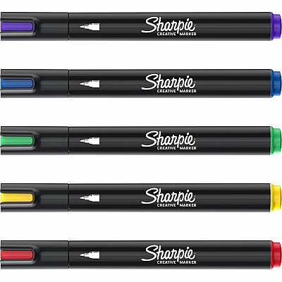 Sharpie Creative Markers, Water-Based Acrylic Markers, Bullet Tip (SAN2196902)
