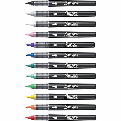 Sharpie Creative Markers, Water-Based Acrylic Markers, Brush Tip (SAN2196907)