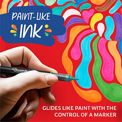 Sharpie Creative Markers, Water-Based Acrylic Markers, Brush Tip (SAN2196904)