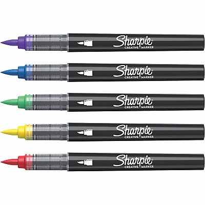 Sharpie Creative Markers, Water-Based Acrylic Markers, Brush Tip (SAN2196904)