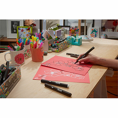 Sharpie Creative Markers, Water-Based Acrylic Markers, Bullet Tip (SAN2196906)