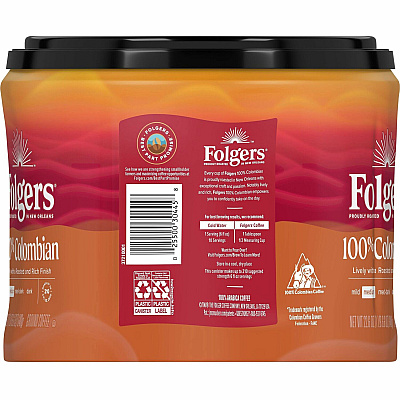Folgers 100% Colombian Coffee (FOL30445CT)