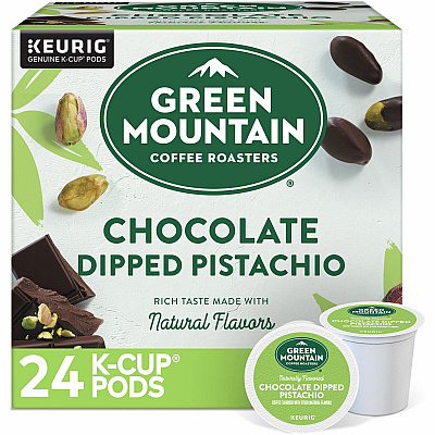 Green Mountain Coffee Roasters K-Cup Chocolate Dipped Pistachio Coffee (GMT0158)