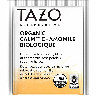 Tazo Regenerative Organic Calm Chamomile (TZO00354)