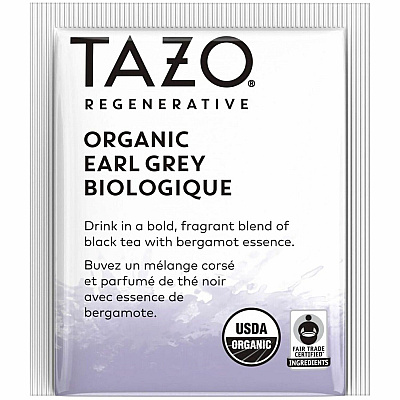 Tazo Regenerative Organic Earl Grey Black Tea Bag (TZO00352)