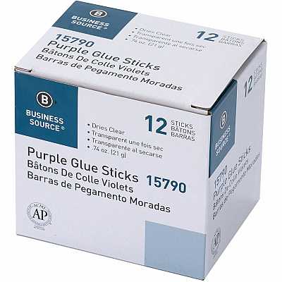 Business Source Bulk Purple Glue Sticks (BSN15790)