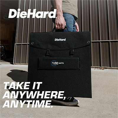 DieHard 120-Watt Solar Panel for Portable Power Station (ESMDH2000501)