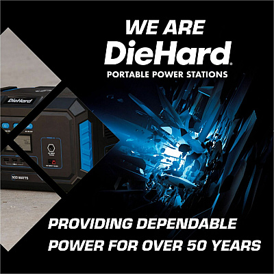 DieHard 500-Watt Lithium-ion Portable Power Station/Solar Generator (ESMDH2000201)