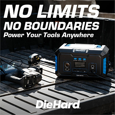 DieHard 1000-Watt Lithium-ion Portable Power Station/Solar Generator (ESMDH2000301)