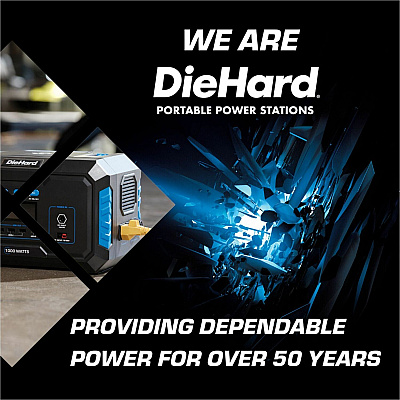DieHard 1000-Watt Lithium-ion Portable Power Station/Solar Generator (ESMDH2000301)