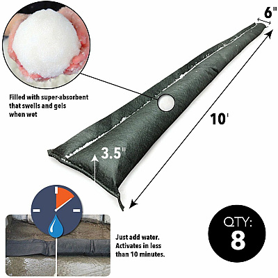 Quick Dam Flood Barriers (APRQD6108)