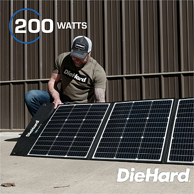 DieHard 200-Watt Solar Panel for Portable Power Station (ESMDH2000601)