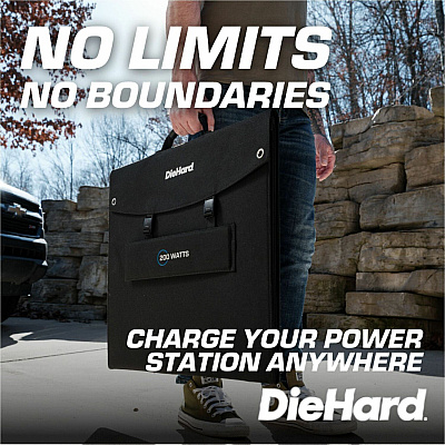 DieHard 200-Watt Solar Panel for Portable Power Station (ESMDH2000601)