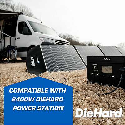 DieHard 400-Watt Solar Panel for Portable Power Station (ESMDH2000701)