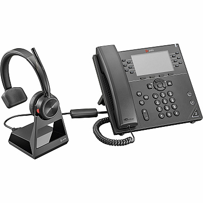 Poly Savi 7210 Office Single-Ear Headset (HEW7W6D4AA)