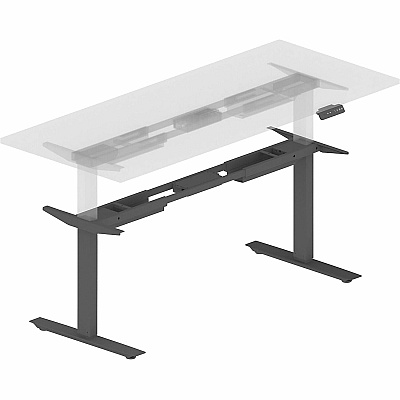 Lorell Sit-to-Stand Two-Tier Base (LLR25970)