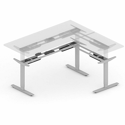 Lorell Sit-Stand 3rd-Leg Base (LLR25931)
