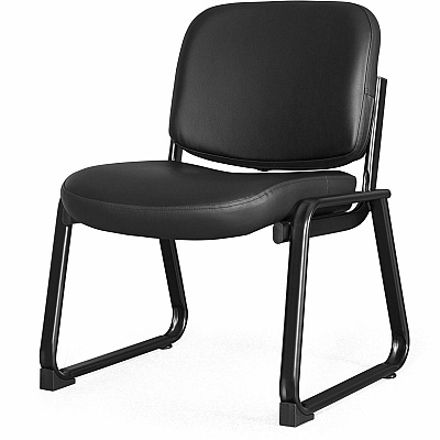 Lorell Deluxe Leather Guest Chair (LLR84597)