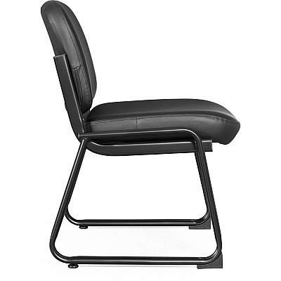 Lorell Deluxe Leather Guest Chair (LLR84597)