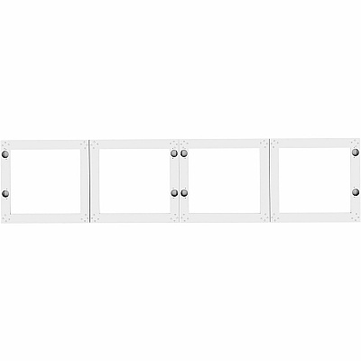 Lorell Wall-Mount Hutch Frosted Glass Door (LLR59713)
