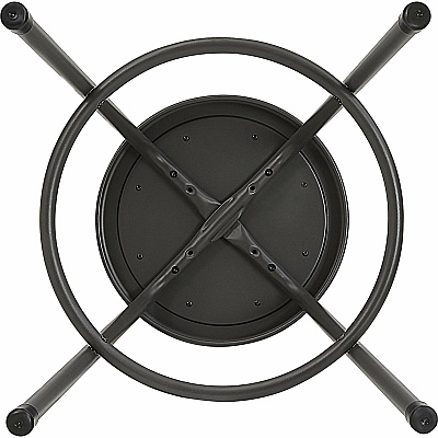 Lorell Metal Shop Stool (LLR83081)
