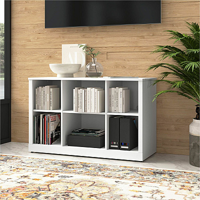 Bush Hampton Heights 48W Bookshelf (HHB148WH)