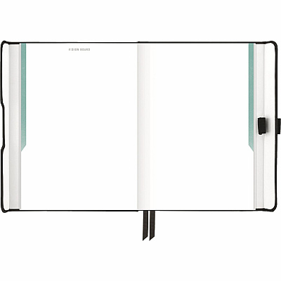 AT-A-GLANCE Foundation Undated Weekly/Monthly Planner 8-1/2" x 6-3/4" Black (AAGFD20005)