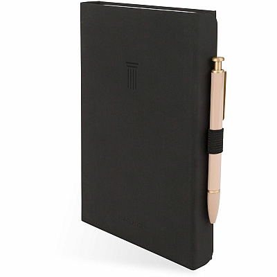 AT-A-GLANCE Foundation Undated Weekly/Monthly Planner 8-1/2" x 6-3/4" Black (AAGFD20005)