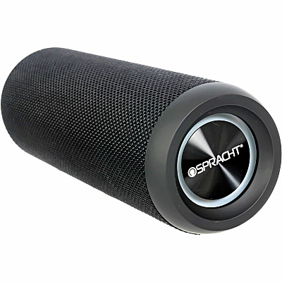 Spracht Blunote Turbo Portable Bluetooth Speaker System - 20 W RMS - Matte Black (SPTWS5010)