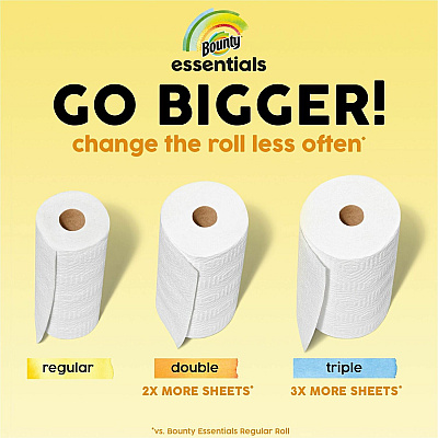 Bounty Essentials Paper Towels (PGC11095)