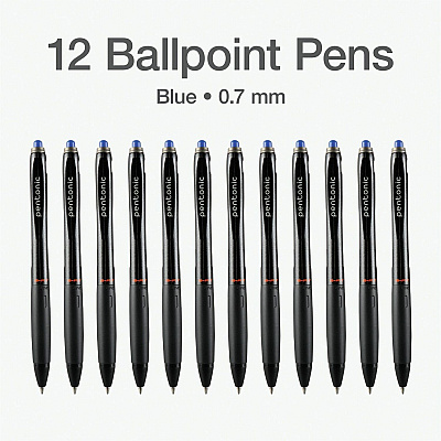 Pen-Tab Pen-Tab Retractable Ballpoint Pens (PNTPEN12123)