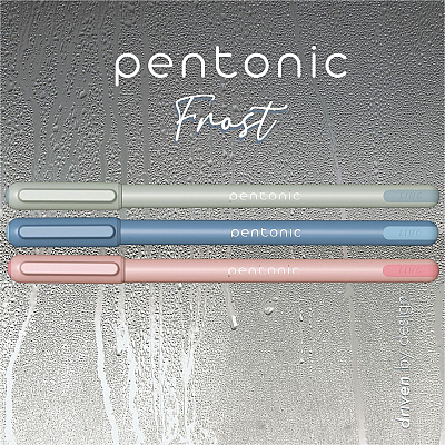 Pen-Tab Pen-Tab Frosted Barrel Ballpoint Pens (PNTPEN13088)