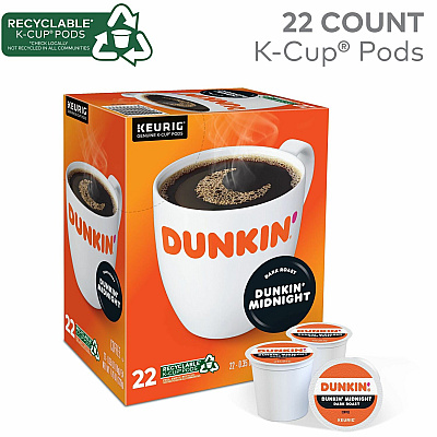 Dunkin Donuts Dunkin Donuts K-Cup Midnight Coffee (GMT0316)