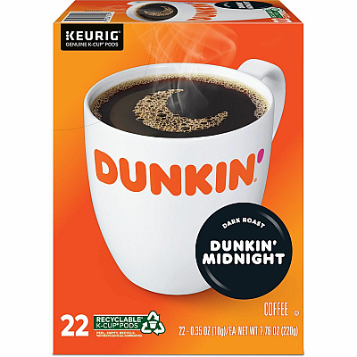 Dunkin Donuts Dunkin Donuts K-Cup Midnight Coffee (GMT0316)
