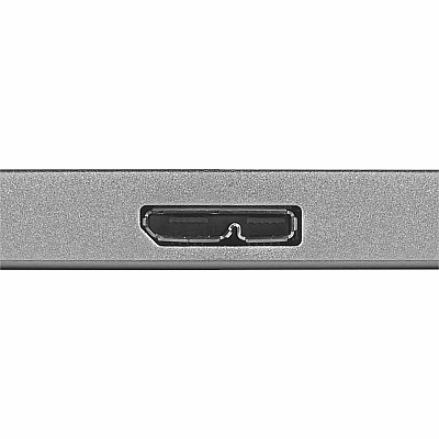 Verbatim 1TB Store 'n' Go ALU Slim Portable Hard Drive - Silver (53663)