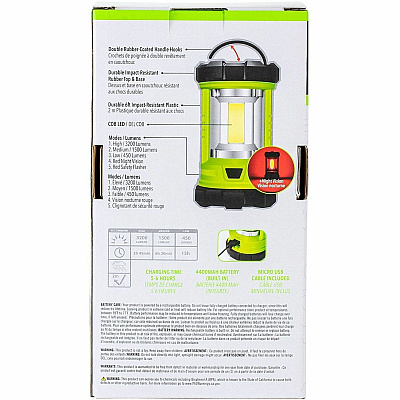 Life+Gear Adventure Lantern & Power Bank (413992)
