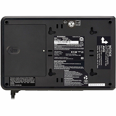 Eaton Tripp Lite Series 850VA 450W 120V Standby Cloud-Connected UPS with Remote Monitoring - 5 NEMA 5-15R Outlets (Surge + Battery Backup), 5-15P Plug, Desktop (BC850RNC)