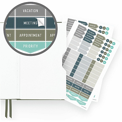 AT-A-GLANCE Undated Weekly/Monthly Planner (AAGFD20060)