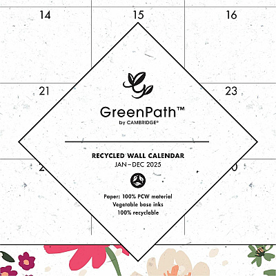 Cambridge GreenPath Wall Calendar (AAGGP49707)