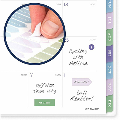 AT-A-GLANCE Badge Floral Weekly/Monthly Planner (AAG1722F905)