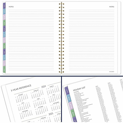 AT-A-GLANCE Badge Floral Weekly/Monthly Planner (AAG1722F905)