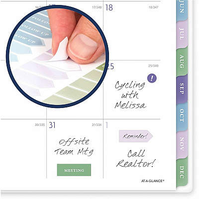 AT-A-GLANCE Badge Floral Weekly/Monthly Planner (AAG1722F905)
