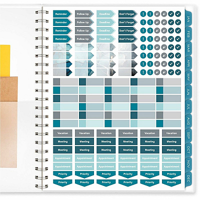 AT-A-GLANCE Glacier Weekly/Monthly Planner (AAG1727905)