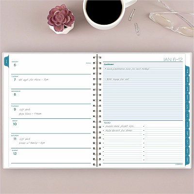 AT-A-GLANCE Glacier Weekly/Monthly Planner (AAG1727905)